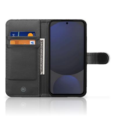 Samsung Galaxy S24 FE | Bookcase | Tiles Color | Portemonnee hoesje