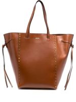 ISABEL MARANT sac cabas Oskan à clous - Marron