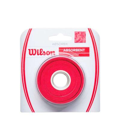 Tennis Overgrip Wilson Absorbx Rood Tennis Overgrip Wilson Absorbx Rood