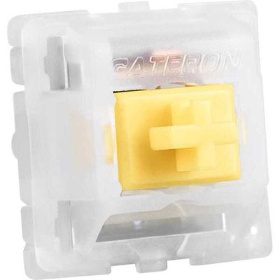 Switch Set Gateron CAP Milky Yellow Keyboard switches