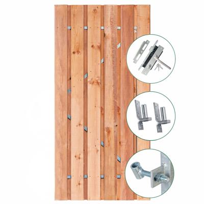 Tuindeur Privacy Red Class 120 cm Tuindeco - Tuindeco