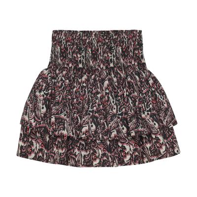 Indian Blue Jeans Winter rok meisjes - zwart - AOP