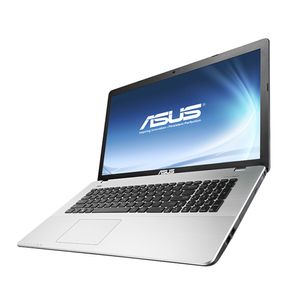 ASUS X750JB-TY029H notebook 43,9 cm (17.3") HD+ Vierde generatie Intel® Core™ i7 8 GB DDR3L-SDRAM 1000 GB HDD NVIDIA® GeForce® GT 740M Windows 8 Zwart, Zilver