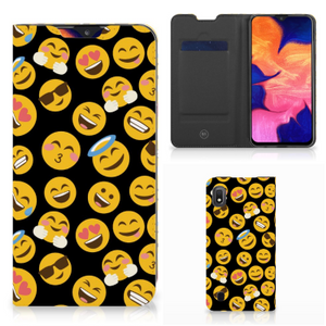 Samsung Galaxy A10 Hoesje met Magneet Emoji