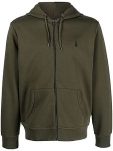 Polo Ralph Lauren hoodie zippé à logo brodé - Vert