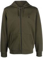 Polo Ralph Lauren hoodie zippé à logo brodé - Vert Polo Ralph Lauren hoodie zippé à logo brodé - Vert