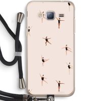 Dancing #1: Samsung Galaxy J3 (2016) Transparant Hoesje met koord