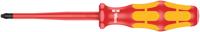 Wera 162 iSS PH VDE geïsoleerde Phillips Schroevendraaier, kling met gereduceerde diameter, extra smalle handgreep, PH 1 x 80 mm - 1 stuk(s) -