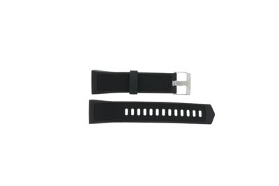 Horlogeband Smartwatch Calypso K8500 / K8500-3 / K8500-6 / K8500-7 Kunststof/Plastic Zwart 13mm
