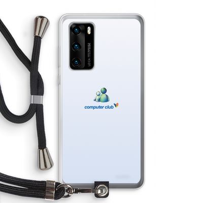 MSN: Huawei P40 Transparant Hoesje met koord