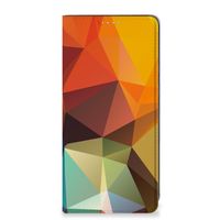Samsung Galaxy A21s Stand Case Polygon Color - thumbnail