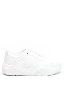 Armani Exchange baskets à logo - Blanc