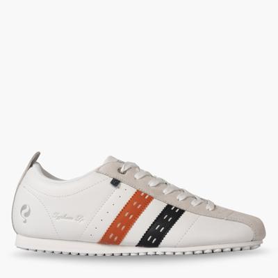 Heren Sneaker Typhoon SP | Wit/Donkerblauw/Oranje