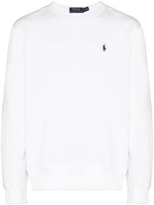 Polo Ralph Lauren sweat à logo brodé - Blanc