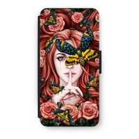 Lady Moth: iPhone SE 2020 Flip Hoesje