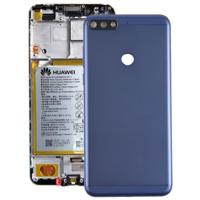 Achtercover met Zijtoetsen voor Huawei Honor Play 7C (blauw)