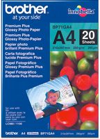 BROTHER fotopapier glossy, ft A4, 260 g, pak van 20 vel - thumbnail