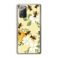 No flowers without bees: Samsung Galaxy Note 20 / Note 20 5G Transparant Hoesje