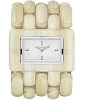 Horlogeband Michael Kors MK4261 Kunststof/Plastic Beige 47mm