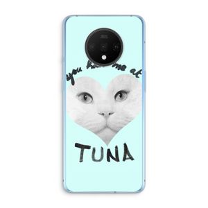 You had me at tuna: OnePlus 7T Transparant Hoesje