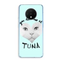 You had me at tuna: OnePlus 7T Transparant Hoesje