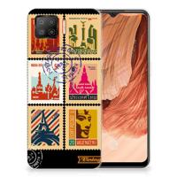 OPPO A73 4G | Silliconen Back Cover | Postzegels