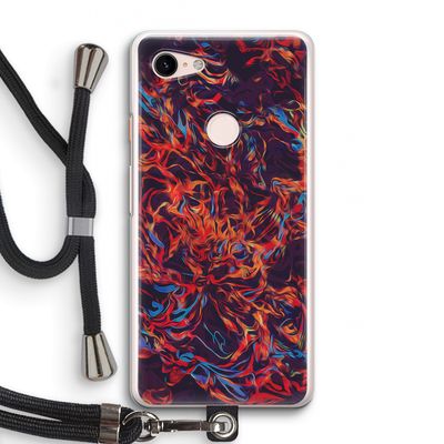 Lucifer: Pixel 3 Transparant Hoesje met koord