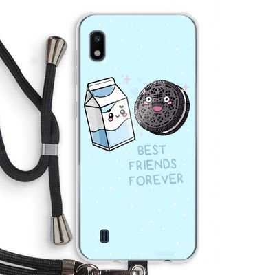 Best Friend Forever: Samsung Galaxy A10 Transparant Hoesje met koord