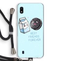 Best Friend Forever: Samsung Galaxy A10 Transparant Hoesje met koord