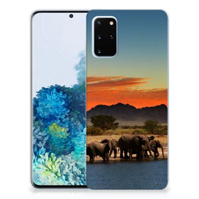 Samsung Galaxy S20 Plus | TPU Hoesje | Olifanten