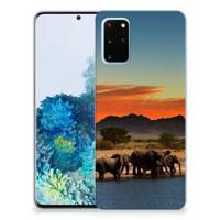 Samsung Galaxy S20 Plus | TPU Hoesje | Olifanten