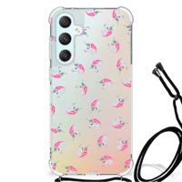 Doorzichtige Silicone Hoesje voor Samsung Galaxy S23 FE Unicorns