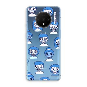 Gezichtjes: OnePlus 7T Transparant Hoesje