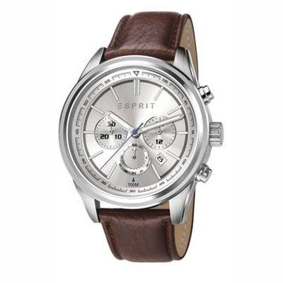 Horlogeband Esprit ES107541001 Leder Bruin 22mm