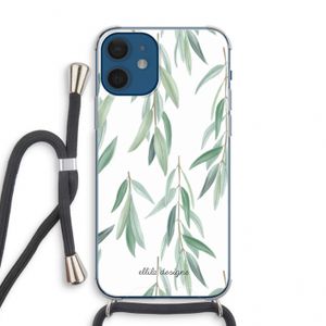 Branch up your life: iPhone 12 mini Transparant Hoesje met koord
