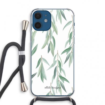 Branch up your life: iPhone 12 mini Transparant Hoesje met koord