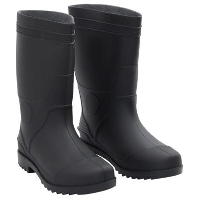 VidaXL Regenlaarzen maat 41 pvc zwart