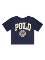 POLO RALPH LAUREN KIDS t-shirt en coton à logo imprimé - Bleu