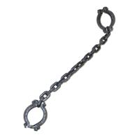 Horror Halloween decoratie ketting met boeien - Feestartikelen/versiering voor in kerkers - boef - thumbnail