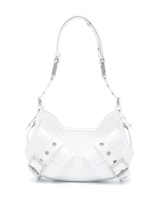 BIASIA petit sac porté épaule Y2K en cuir - Blanc