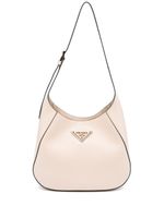 Prada sac porté épaule à logo triangle - Tons neutres - thumbnail