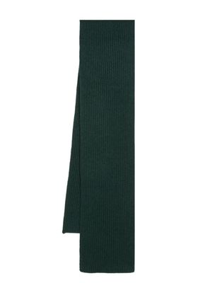 Boglioli écharpe en cachemire à design nervuré - Vert