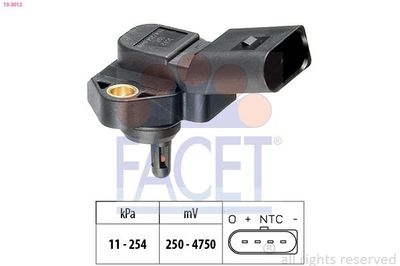 Druksensor, remkrachtversterker 103012