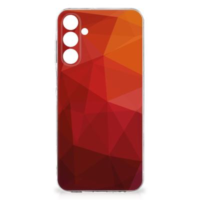 TPU Hoesje voor Samsung Galaxy A16 Polygon Red