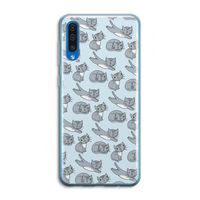 Poezen: Samsung Galaxy A50 Transparant Hoesje Poezen: Samsung Galaxy A50 Transparant Hoesje