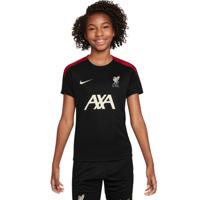 Nike Liverpool Strike Trainingsshirt 2024-2025 Kids Zwart Rood - thumbnail