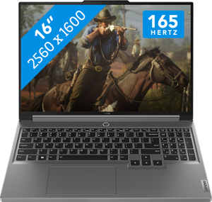 Lenovo Legion 5 Intel® Core™ i7 i7-14650HX Laptop 40,6 cm (16") WQXGA 32 GB DDR5-SDRAM 1 TB SSD NVIDIA GeForce RTX 4070 Wi-Fi 6E (802.11ax) Windows 11 Home Grijs