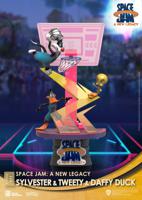 Space Jam: A New Legacy D-Stage PVC Diorama Sylvester & Tweety & Daffy Duck New Version 15 Cm