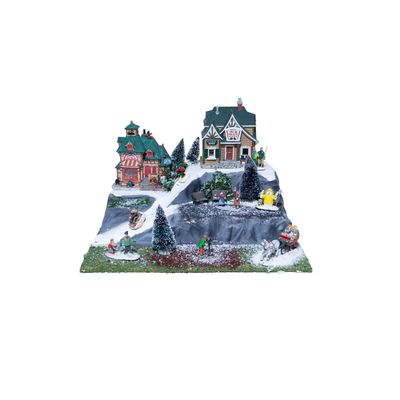 Basis kerstdorp eifel 58x38 cm - My village