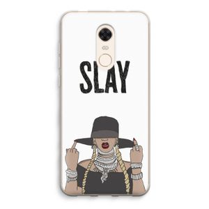 Slay All Day: Xiaomi Redmi 5 Transparant Hoesje